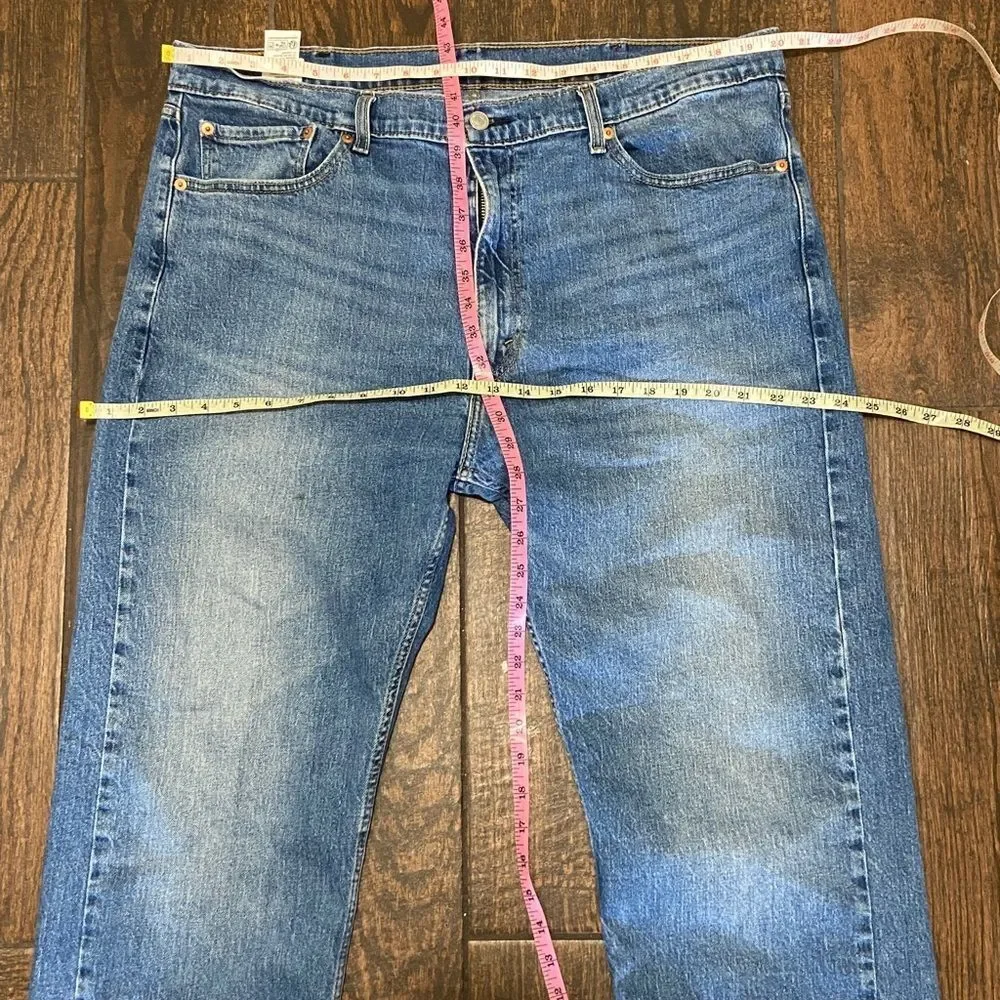 Levi's 505 Classic Straight Jeans in Light Blue Size W40 L30